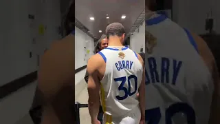 Steph & Jay-Z Share A Moment After Game 5 | #Shorts #NBAFinals