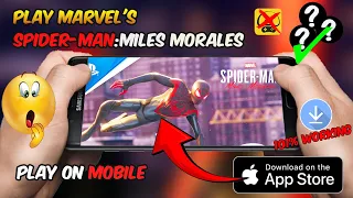 Play "Marvel's Spider-Man: Miles Morales" On IOS Device for 101% FREE