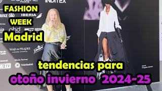 Próximas tendencias para Otoño-Invierno 2024-2025 según Fashion Week Madrid