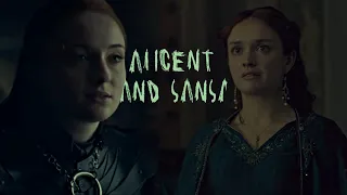 alicent hightower & sansa stark | vigilante sh*t