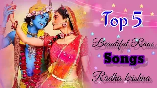 Top 5 ♡ Beautiful raas songs ♡ Radha krishna ♡ #StarBharat