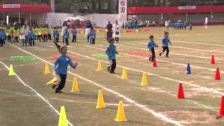 UBM Annual Sports Day 2015-16 Zig Zag Race