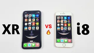 iPhone 8 Vs iPhone Xr in 2023 - Speed Test!! iOS 16.6.1