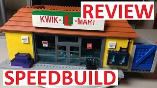 Lego Kwik-E-Mart Simpsons Review & Speedbuild