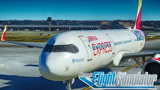 MICROSOFT FLIGHT SIMULATOR // IBERIA EXPRESS A321NEO BRUSSELS-MADRID