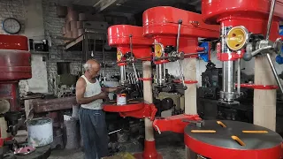 Wonderful Manufacturing of Bench Pillar Drill Machine || Step by Step Process