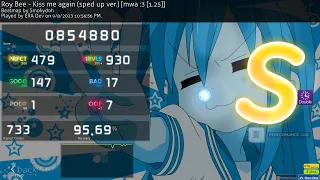 KISS ME AGAIN 1.875x S RANK (WTF 368bpm) (osu!mania 4k)