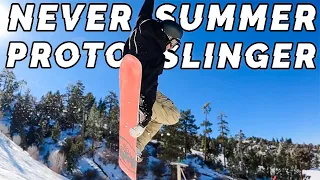 Never Summer Proto Slinger Snowboard Review 2023