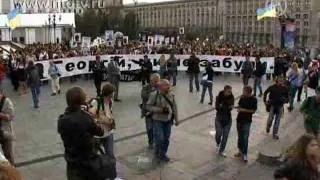 Акция памяти Георгия Гонгадзе прошла в Киеве
