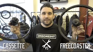 FREECOASTER VS CASSETTE WHEELS!!