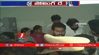 Tollywood Actor Allu Arjun Cast His Vote | Speaks To Media At Polling Center | iNews