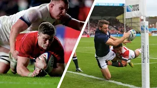 15 Outrageous Try Saving Tackles!