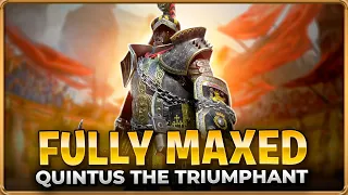 The Strongest Nuker In The Game?? Quintus The Triumphant Champion Spotlight Raid Shadow Legends