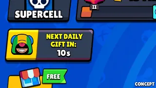 😱AAAAA! NEW GIFTS FROM SUPERCELL!!😍🎁 / Brawl Stars FREE REWARDS🍀/concept