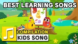 BEST LEARNING SONGS | COMPILATION  | Nursery Rhymes | LARVA KIDS Songs for Children