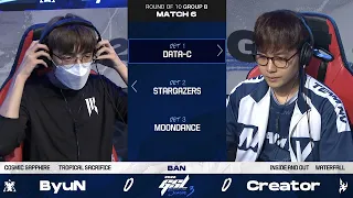 [2022 GSL S3] Ro.10 Group B Match6 ByuN vs Creator