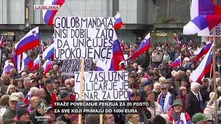 Slovenija u protestnom valu: Hiljade ljudi u centru Ljubljane