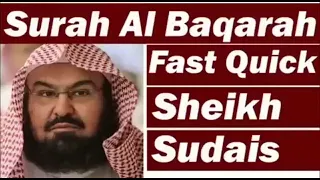 Surah Al-Baqarah Full (in Arabic text: البقرة‎ || Sheikh Sudais #quran