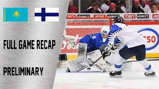 Finland vs Kazakhstan Full Game Highlights | December 29, WJC 2020