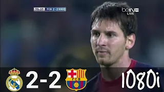 Real Madrid vs Barcelona 2-2 All Goals & Highlights HD 1080p (English Commentary) La Liga 2012/13