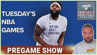 NBA Fantasy Basketball Pregame Show | Tuesday October 31