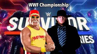 WWE Championship: Hulk Hogan vs The Undertaker - Survivor Series 1991 (WWE2k20)