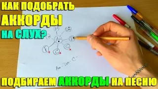 АККОРДЫ НА СЛУХ l КАК ПОДОБРАТЬ АККОРДЫ К ПЕСНЕ НА СЛУХ ?