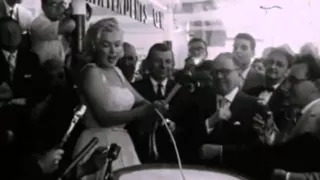 Rare footage of Marilyn Monroe opening the Time-Life building in New York City 1957