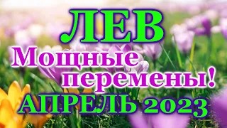 ЛЕВ ТАРО ПРОГНОЗ АПРЕЛЬ 2023 - РАСКЛАД ТАРО: ВАЖНЫЕ СОБЫТИЯ - ПРОГНОЗ ГОРОСКОП ТАРО ОНЛАЙН ГАДАНИЕ