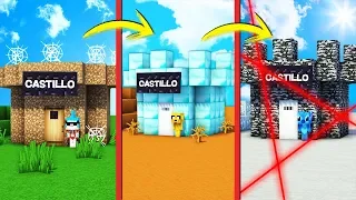 ¡PASAMOS DE CASTILLO NOOB A CASTILLO PRO! 🏰😂 ¡RESCATAMOS A NUESTRA PRINCESA!