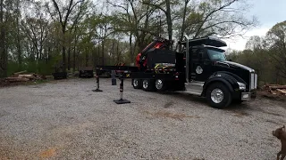 Tree Mek Kenworth T880 in action!