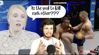 Pacifists React to MMA Knockouts | Reaction