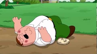 Family Guy - Peter gets hit by a bag of nickels