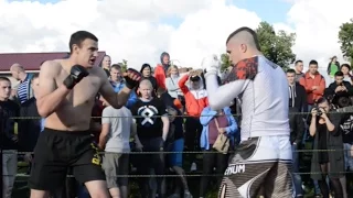 Super Fight ! Pit Bull vs Runner Pro MMA Fighter