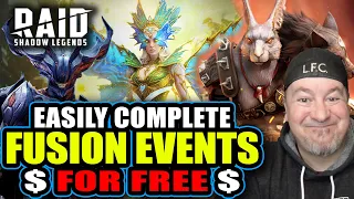 HOW TO PREP & COMPLETE MONTHLY FUSION EVENTS - FOR FREE - RAID: Shadow Legends