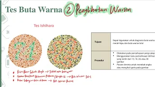 Tes Penglihatan Warna/Buta Warna/Ishihara | Pemeriksaan Mata 2/14