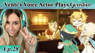 Venti's English Voice Actor plays GENSHIN IMPACT! Part 28: Co-op with Thoma's Voice Actor