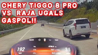 LAGI TEST GPS... MALAH KETEMU PAJERO GASPOL | CHERY TIGGO 8 PRO VS PAJERO