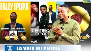 REACTION DE VINCENT DISQUE D'OR YA FORMULE 7 DE FALLY IPUPA & RECADRE CHARLIE SUR BA PROPOS VS FERRE