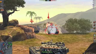 [World Of Tanks Blitz FV215B(183) shot Compilation]