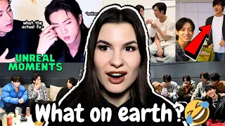 BTS moments that seem UNREAL but aren’t | REACTION *their lives are crazyy*