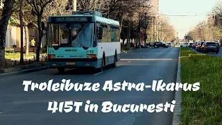 Troleibuze Astra-Ikarus 415T în București