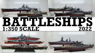 1:350 Battleships - April 2022