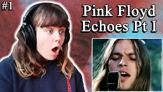 first time listening to Pink Floyd's ECHOES Live at Pompeii 🇮🇹 Pt I