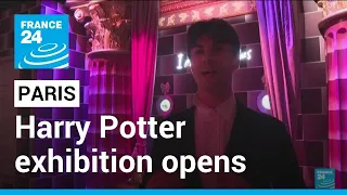 The world's most famous wizard: Harry Potter exhibition opens in Paris • FRANCE 24 English