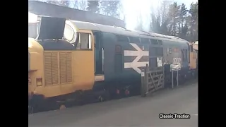 SMOKEY START UP FOR CLASS 37 37321 LOCH TREIG (EX 37037 / D6737)