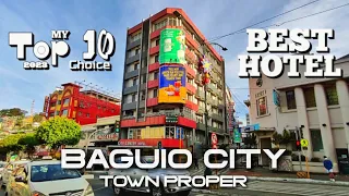 My Top 10 Best Hotel in Baguio City Town Proper | Walking Distance to Session Road & Burnham Park