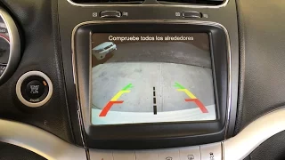 Instalación de cámara reversa para Dodge Journey Años  2011-2019