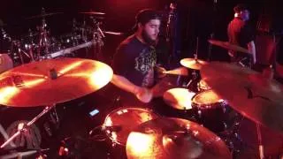 JUNGLE ROT@Terror Regime live in Czech Republic 2014 (Drum Cam)