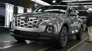 New Hyundai SANTA CRUZ 2022 - PRODUCTION plant in USA